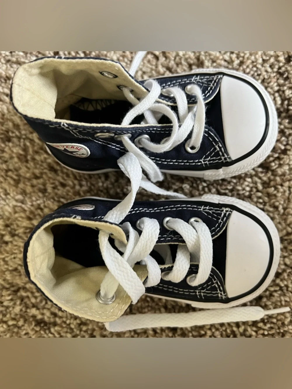 Converse Kids navy blue High-Top Sneakers
